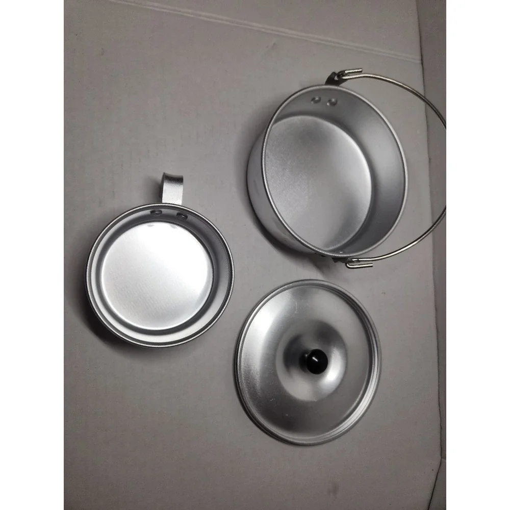 Vintage Coleman Camping Cookware‎ | 5-Piece Aluminum Nesting Mess Kit